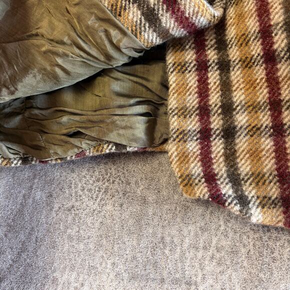 Vintage Forenza Wool Plaid Coat - Picture 3 of 6